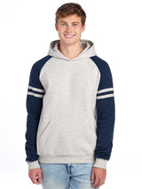 Jerzees Nublend Open End 275 Regular Fit Varsity Raglan Hood Adult J97CM