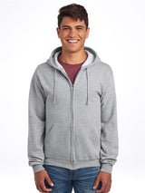 Jerzees Nublend Open End 275 Regular Fit Zip Hood Adult J993M