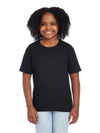 Jerzees Eco Premium Combed 165 Regular Fit Organic Tee Kids - Black - 3>4 (104cm) J470Y