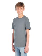 Jerzees Eco Premium Combed 165 Regular Fit Organic Tee Kids - Black - 3>4 (104cm) J470Y