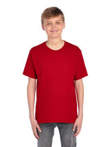 Jerzees Eco Premium Combed 165 Regular Fit Organic Tee Kids - Black - 3>4 (104cm) J470Y