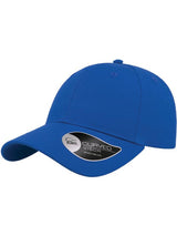 Atlantis Hit S Twill Curved Visor 6 Panel Sustainable Structured Cap ACHITS - Royal