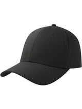 Atlantis Pitch Recycled Flexible Stretch 6 Panel Fitted Cap - Black - S/M ACPTCH