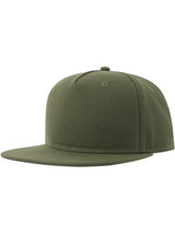 Atlantis Snap Back Flat Visor 5 Panel Sustainable Cap ACSNFS