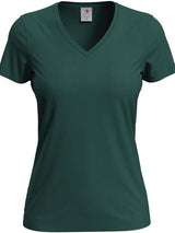 Stedman Classic Ringspun 155 Regular Fit V Neck Tee Ladies ST2700