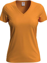 Stedman Classic Ringspun 155 Regular Fit V Neck Tee Ladies ST2700