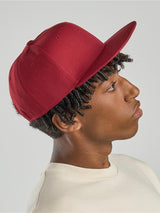 Atlantis Snap Back Flat Visor 6 Panel Sustainable Cap ACSNAS