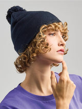 Atlantis Wind S Pompom Recycled Beanie Double Skin Cuffed ACWIPO