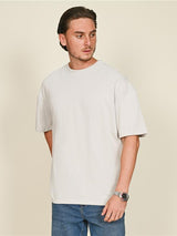 Casual Core Combed 180 Oversize Extended Neck Tee CRBT400