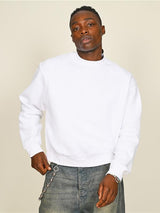 Casual Premium Combed 330 Boxy Oversize Extended Neck Sweat CRBSW200