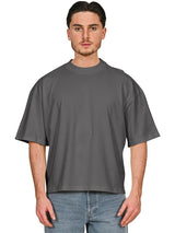 Casual Premium Combed 220 Boxy Oversize Extended Neck Tee CRBT200