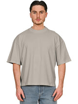 Casual Premium Combed 220 Boxy Oversize Extended Neck Tee CRBT200