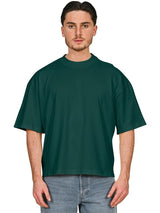 Casual Premium Combed 220 Boxy Oversize Extended Neck Tee CRBT200