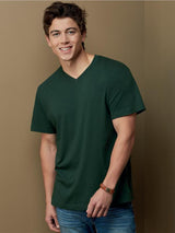 Stedman Classic Ringspun 155 Regular Fit V Neck Tee Adult ST2300