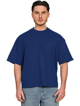 Casual Premium Combed 220 Boxy Oversize Extended Neck Tee CRBT200