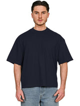 Casual Premium Combed 220 Boxy Oversize Extended Neck Tee CRBT200