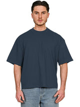 Casual Premium Combed 220 Boxy Oversize Extended Neck Tee CRBT200