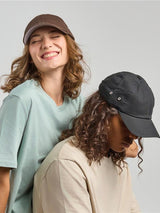 Atlantis Action S 6 Panel Unstructured Low Profile Curved Visor Chino Organic Cap ACACTN