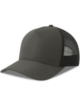 Atlantis Dempo 5 Panel Unstructured Mid Profile Mid Visor Textured Stretch Recycled Trucker Cap ACDEMC