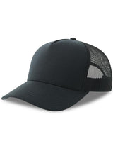 Atlantis Rapper Jersey S 5 Panel Structured Mid Profile Mid Visor Recycled Trucker Cap ACRAJS