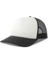 Atlantis Rapper S 5 Panel Structured Foam Mid Profile Curved Visor Recycled Trucker Cap ACRPPR