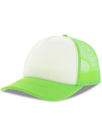 White/Safety Green