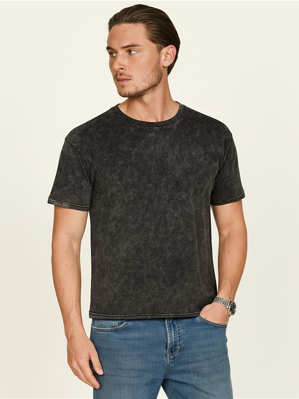 Casual Core Combed 180 Acid Shrunken Tee CRBTAC700