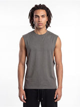 Casual Core Organic Combed 180 Regular Raw Edge Droparm Tank CRBV600