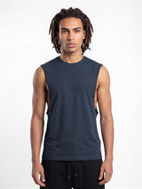 Casual Core Organic Combed 180 Regular Raw Edge Droparm Tank CRBV600