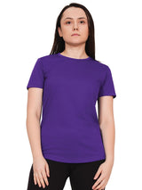 Casual Classics Womens Original Tech T Shirt C1100L - Purple