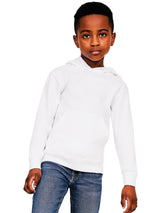 Casual Classics Kids Ringspun Blended Hooded Sweatshirt C2200B - White