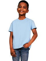 Casual Classics Ringspun Youth Classic T-Shirt CR1500B - Light Blue