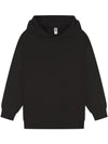 Casual Classics Kids Ringspun Blended Hooded Sweatshirt C2200B - Black
