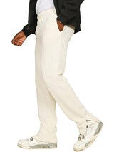 Casual Classics Ringspun Blended Core Split Hem Jog Pant Regular CRBJP40 - Ecru