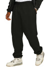 Casual Ringspun Blended Core Oversize Jogpants Tall CRBJP25 - Black