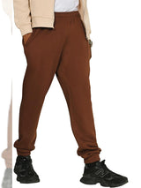 Casual Ringspun Blended Core Jogpants Regular CRBJP10 - Chocolate