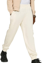 Casual Ringspun Blended Core Jogpants Regular CRBJP10 - Ecru