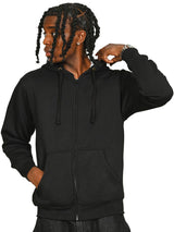 Casual Classics Zip Hood C206 - Black