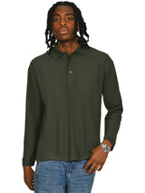 Casual Classics Long Sleeved Polo C1007 - Forest Green