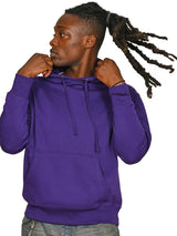 Casual Classics Ringspun Blended Hooded Sweatshirt C2200 - Purple