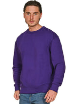 Casual Classics Ringspun Blended Sweatshirt C2400 - Purple