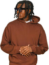 Casual Classic Ringspun Blended Boxy Oversize Hoodie CRBHS20 - Chocolate