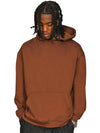 Casual Ringspun Blended Core Oversize Hood CRBHS30 - Chocolate