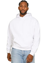 Casual Classic Premium Combed Boxy Oversized Hoodie CRBHS200 - White