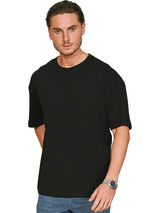 Casual Ringspun Core Oversize T CRBT30 - Black