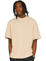 Casual Ringspun Core Extended Neck T CRBT40 - Sand