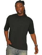 Classic Ringspun Core Oversize Extended Neck Tall T CRBT45 - Black