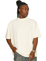 Casual Ringspun Oversize Extended Neck Tall T-Shirt CRBT55 - Ecru