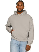 Casual Classic Ringspun Blended Boxy Oversize Hoodie CRBHS20 - Stone