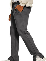 Casual Classics Ringspun Blended Core Split Hem Jog Pant Regular CRBJP40 - Charcoal